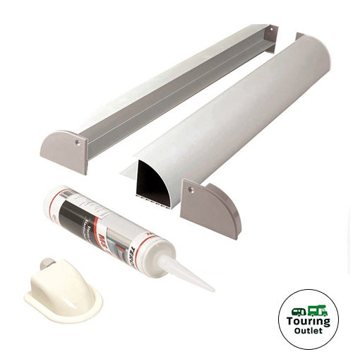 PV Logic 60w Rigid Solar Panel - Roof / Deck Top Kit