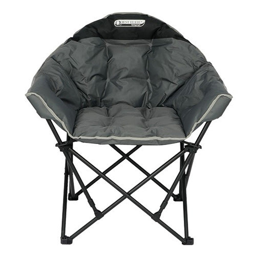 Quest Elite Autograph Cleveland Camping Chair - Grey / Black