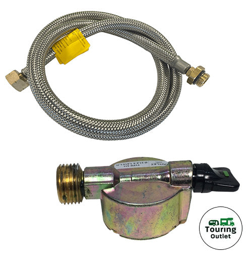 Gaslow Braided Local / Reserve Gas Cylinder Connection Hose