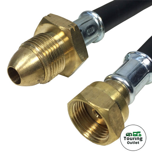 Gaslow 0.45 Metre Rubber Pigtail / Regulator Hose (Propane)
