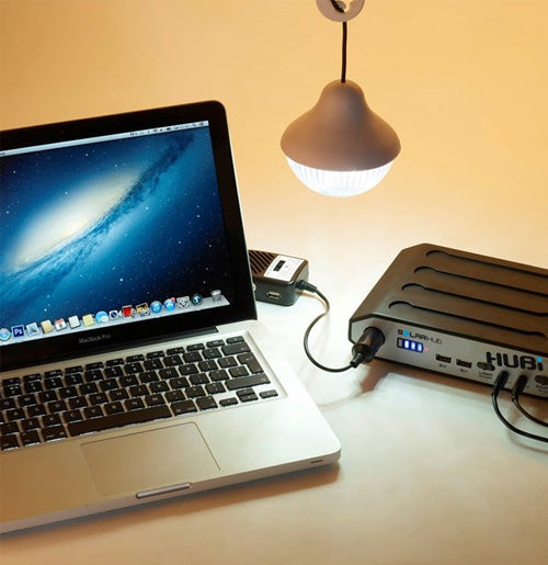 Hubi Go 10k lithium battery hub for portable off-grid power