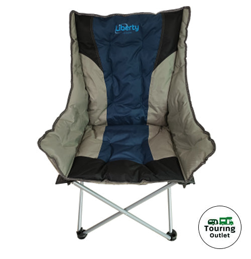 Liberty Comfort Heavy Duty Camping Chair - Blue