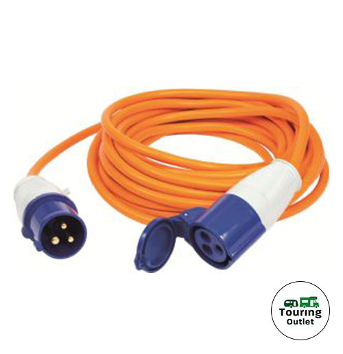 Vechline Mains Lead 25m with Zip Carry Bag (Hook Up Lead)