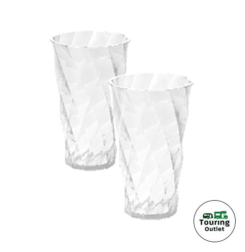 Omada Acrylic Diamond Large Glass / Tumblers (2 Pack)