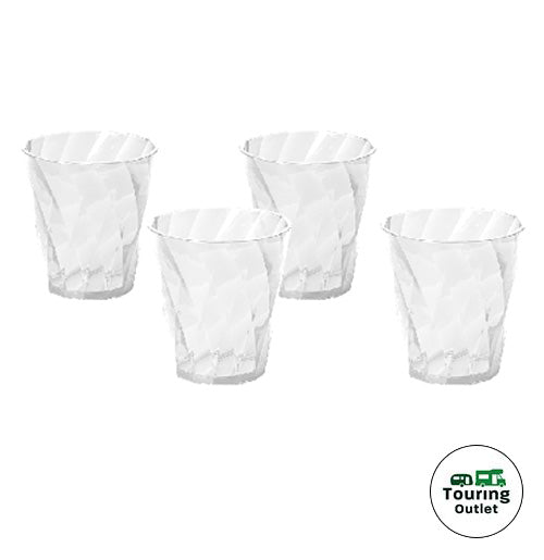 Omada Acrylic Diamond Small Glass / Tumblers (4 Pack)