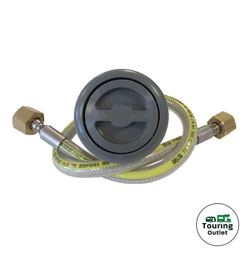 Twin Gaslow 6kg Cylinder Kit with Exterior Grey Filler