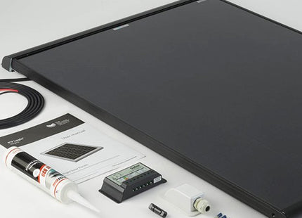 PV Logic 125W Mono High Density solar panel kit with 10Ah charge controller