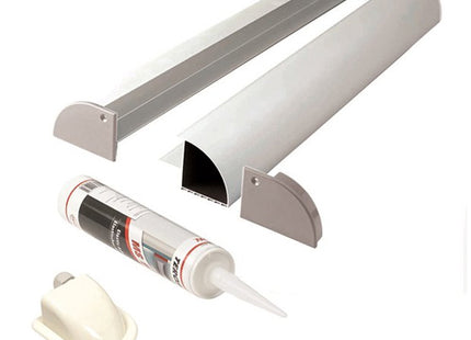 Premium aero bracket fitting kit and hardware for PV Logic solar panel