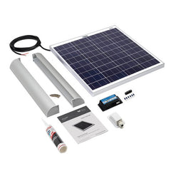 PV Logic 60W rigid solar panel kit with MPPT Pro charge controller