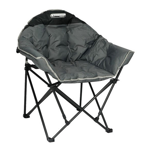 Quest Elite Autograph Cleveland Camping Chair - Grey / Black