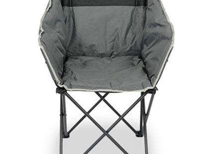 Extreme Comfort Wrap-Around Tub Chair Black Q-Tex padded fabric