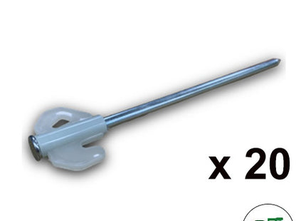 Colossal Hard Ground Glow Peg (20 pack + Storage Box)