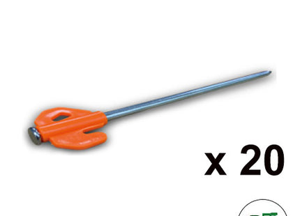 Colossal Hard Ground Peg (20 pack + Storage Box)