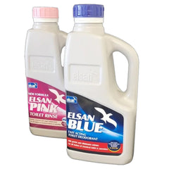 Elsan Blue & Elsan Pink 1L Twin Pack