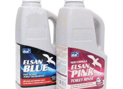 Elsan Blue & Elsan Pink 1L (twin pack)