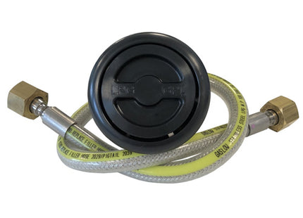 Gaslow Filler Valve Kit Black 1.0 Metre