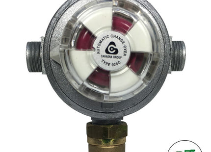 Gaslow Automatic changeover Head Kit with 2x PROPANE (POL) pigtails