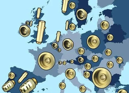 Map of adapter usage across europe