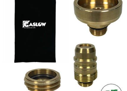 European LPG Adapters - 3 Pack Gaslow LPG Fill Adapter Set