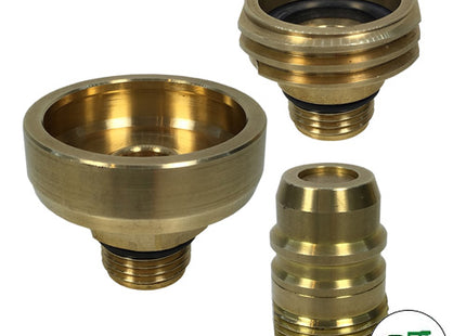 European LPG Adapters - 3 Pack Gaslow LPG Fill Adapter Set