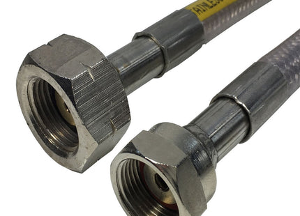Gaslow Stainless Steel 21.8LH 0.75 Metre Regulator Hose