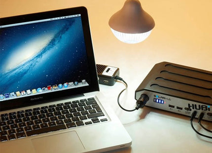 Hubi Go 10k lithium battery hub for portable off-grid power