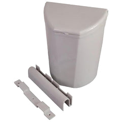 Grey 6L Caravan Bin – Door or Wall Mounted