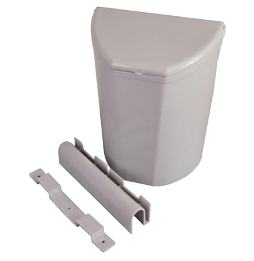 Grey 6L Caravan Bin – Door or Wall Mounted