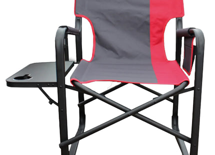 Liberty Director Chair Red with Side Table