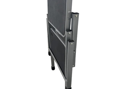 Folded compact caravan step