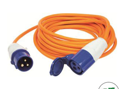 Vechline Mains Lead 10m with Zip Carry Bag (Hook Up Lead)