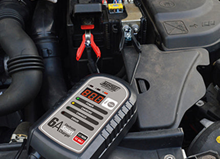 Maypole 6A 12V Electronic Smart Battery Charger