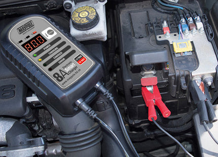 Maypole 8A 12V Electronic Smart Battery Charger