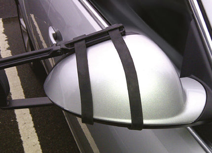 Maypole Aero Shape Dual Glass Towing Mirrors - Flat & Convex Glass
