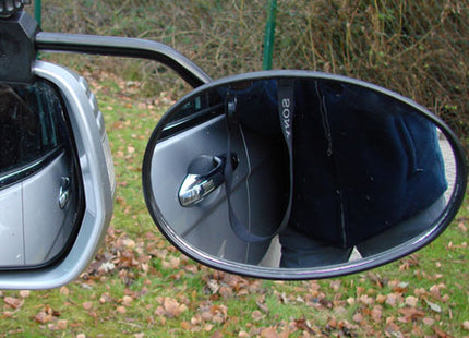 Maypole Deluxe Towing Mirrors - Universal Fit - Flat Glass