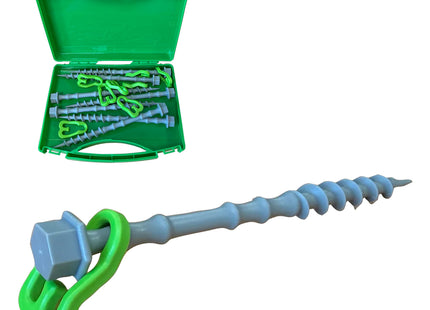 Quest Apollon Nylon Screw Pegs in Storage Case