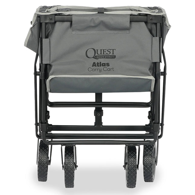 Compact folding carry cart for camping, festivals and shopping