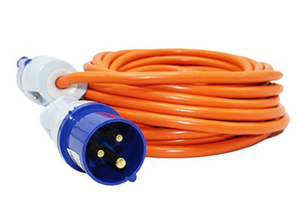 Durable 10m Orange Outdoor Cable