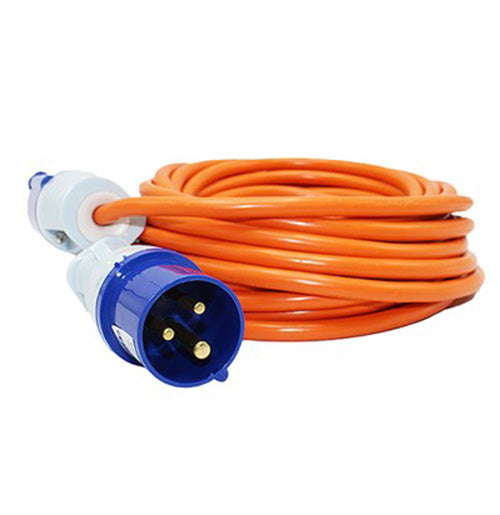 Durable 10m Orange Outdoor Cable