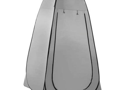 Grey Pop Up Toilet and Privacy Tent