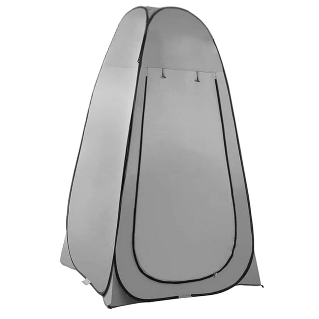 Grey Pop Up Toilet and Privacy Tent