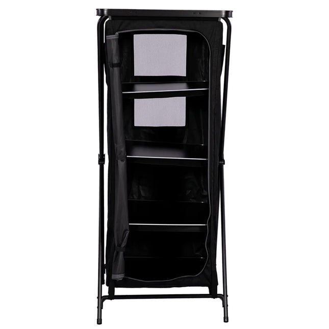 Quest Royston Caravan Storage Cupboard with 4 Shelves