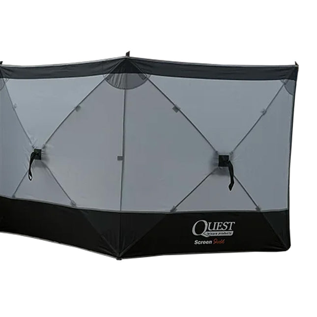 Quest wind breaker / screen in black and grey