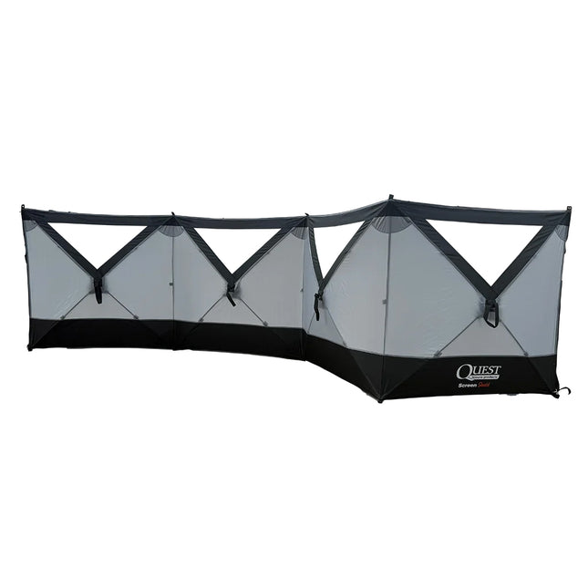 Quest 4 panel pop out wind breaker with windows
