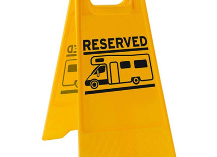 Motorhome Reserved Pitch Sign / Board