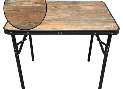 Liberty Shergar Medium Camping Table with Wood Effect Top