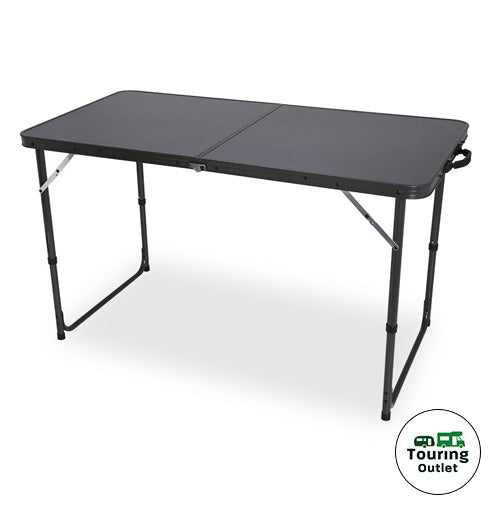 Special Edition Black Stow Folding Table 120x60cm 2 height setting