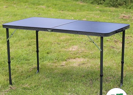 Portable 120x60cm folding table compact storage design