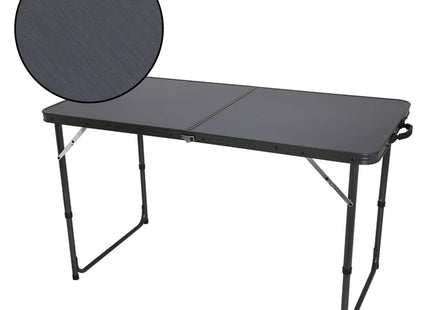 Portable 120x60cm folding table compact storage design