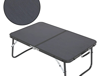 Compact caravan table low height 29cm perfect for outdoor use